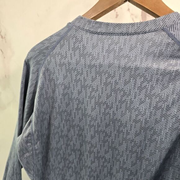 Tesla Shirt Mens XL Blue Long Sleeve Breathable Active Performance Whicking - Picture 6 of 9